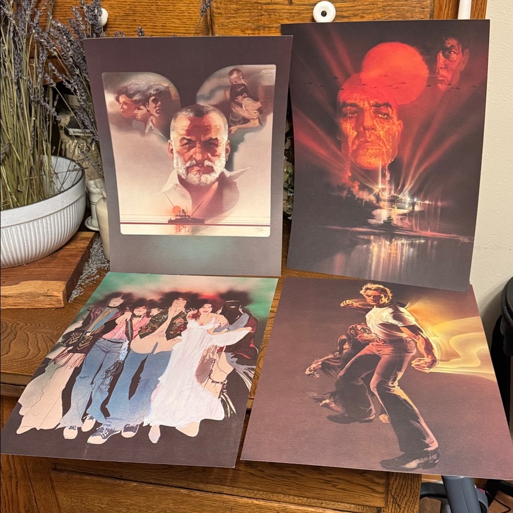 Set of 15 Bob Peak 11”x15” Vibrant Art Prints 1987 Mohawk Graphics Collection - Picture 3 of 5